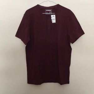 Express Short Sleeve Henley
